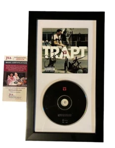TRAPT TRAPT SELF TITLED SIGNED JSA CD Autograph FRAMED DISPLAY band RARE - Picture 1 of 2