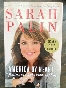 America by Hear by Sarah Palin (Signed/1st Ed/HC) - Picture 1 of 4