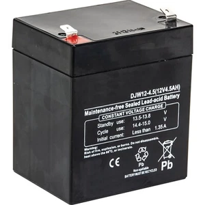 ✔️ BATTERIA DI RICAMBIO PER CASSA PORTATILE IBIZA PORT 10 12 VHF 12V-4.5Ah - Foto 1 di 1