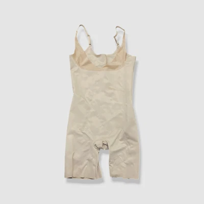 Prendas moldeadoras Chantelle beige busto abierto medio muslo talla L para mujer Foto 1 de 4