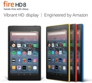 Amazon Fire HD 8 Tablet w/ Alexa 8" Display 16 32 GB 8th Generation 2018 - Picture 1 of 5