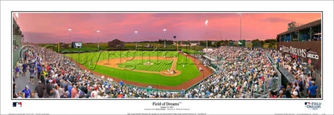 MLB FIELD OF DREAMS GAME Iowa 2021 (Yankees vs White Sox) Panoramic POSTER Print Cover