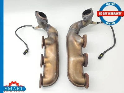 Juego de cabezales colector de escape Mercedes R170 SLK320 SLK32 AMG R + L 41k 01-04 OEM Foto 1 de 4