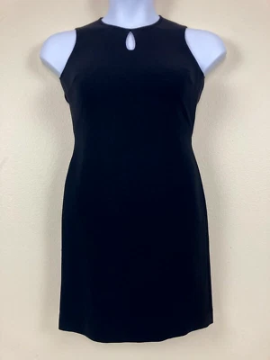 Casual Corner Annex Women's Sleeveless Black Cocktail Dress Keyhole Size 0 NWT - Image 1 of 4