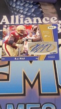 2009 SAGE Hit - Autographs Gold #A69 B.J. Raji /250 (AU, RC)