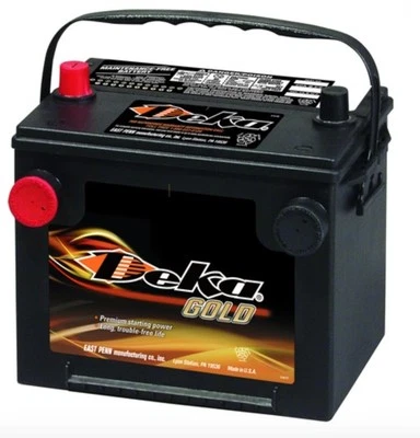 DEKA GENUÍNO NOVO 675DT 12 VOLTS BATERIA DOURADA 800 amp potência de manivela (grupo 75/86) - Imagem 1 de 3