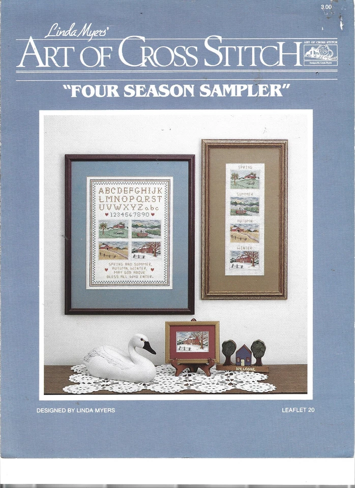 Four Season Sampler Linda Myers  Cross Stitch Chart - Image 1 of 1