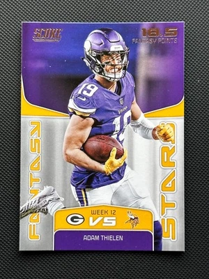 2019 Panini Score Fantasy Stars #FS-12 Adam Thielen Minnesota Vikings Football - Image 1 of 2