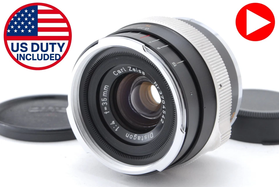 Blitz [Menta] Carl ZEISS Distagon 35mm F4 Lente Gran Angular para Contarex Entre - Imagen 1 de 4