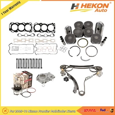 Overhaul Engine Rebuild Timing Kit For 2005-10 Nissan Frontier Pathfinder Xterra - Image 1 of 4