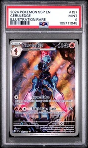 PSA 9 Pokemon TCG 2024 Pokemon Ssp En-Surging Sparks #197 Ceruledge MINT - Picture 1 of 2