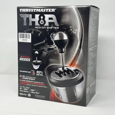 Thrustmaster TH8A Metal Add-On Gearbox Shifter for PC/PS5/PS4 /Xbox - Image 1 of 2