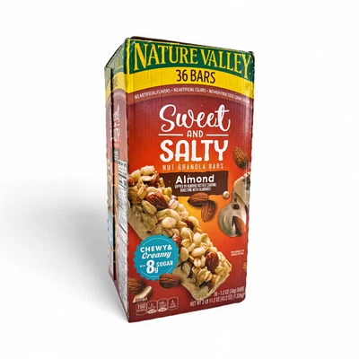 Nature Valley Sweet and Salty Nut Almond Granola Bars - 36 Count - Image 1 of 3