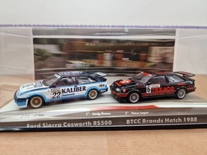 Trofeu 1.43 Ford Sierra Cosworth 2 modelos en caja 1 de solo 504 producidos RARO B08 - Imagen 1 de 8