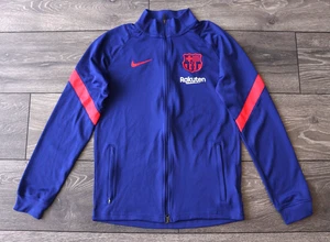 KIDS BOYS 12-13 YEARS L 147-158 CM. BARCELONA FOOTBALL TRACK TOP JACKET 2021/22 - Picture 1 of 6