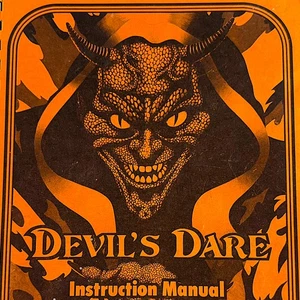 Gottlieb Devil's Dare Pinball Machine Game Manual Schematics BONUS ORIGINAL - Picture 1 of 5