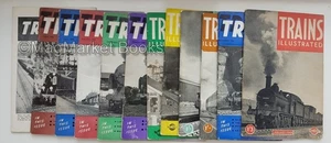 TRAINS ILLUSTRATED · JOBLOT OF 12 ISSUES FROM 1949-1950 · GOOD CONDITION - Bild 1 von 8