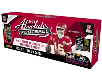 2025 Panini Absolute NFL Football Factory Sealed Hobby Box - Image 1 of 4