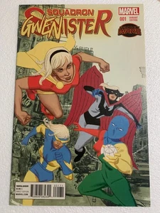 SQUADRON SINISTER #1 NM GWEN RETAILER INCENTIVE VARIANT - MARVEL 2014 - Picture 1 of 2