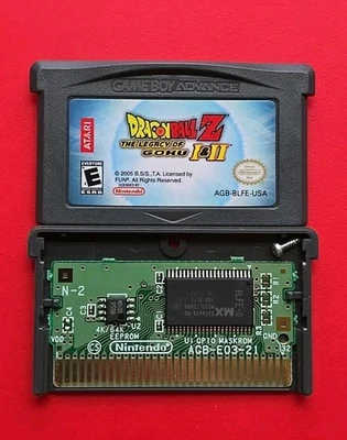 Dragon Ball Z: The Legacy of Goku I II Nintendo Game Boy Advance Auténtico Guardado Foto 1 de 4