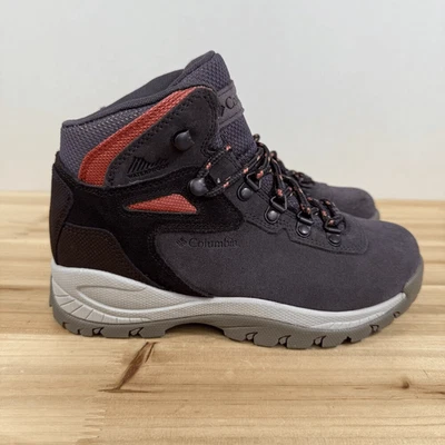 Columbia Newton Ridge Plus Botas de Senderismo Impermeables Para Mujer 5 Púrpura Gris Foto 1 de 4