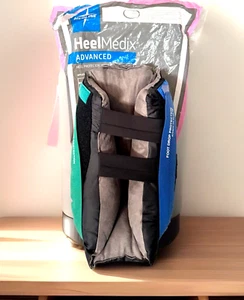 Medline HEELMEDIX Basic Heel Protector Standard Adjustable Blue - Picture 1 of 20