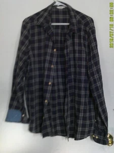 Nn07 Button Down kariert XXL braun - Bild 1 von 4
