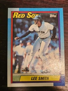 1990 Topps - #495 Lee Smith Boston Red Sox  - Picture 1 of 2