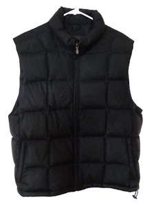 Eddie Bauer Damen schwarze gesteppte Gänsedaunenweste Größe M - Bild 1 von 6