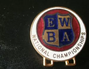 English Women's Bowling Association National Championships pin badge. We've more - Picture 1 of 2