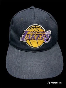 Cappello lana vintage Los Angeles Lakers Sports Specialties logo snapback ottimo - Foto 1 di 12