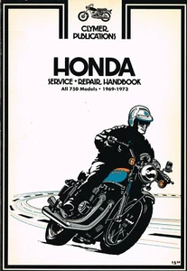 HONDA SERVICE REPAIR HANDBOOK All 750 Models 1969-1973 CLYMER PUBLICATIONS @Excl - Picture 1 of 4