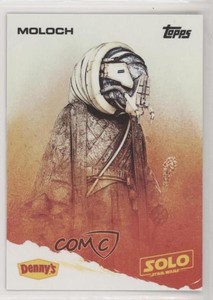 2018 Topps Denny's Solo: A Star Wars Story Moloch 9aj