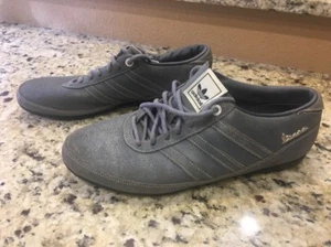 Men Adidas Vespa Gray Athletic Casual Walk Shoes Sz 9.5  - Picture 1 of 12