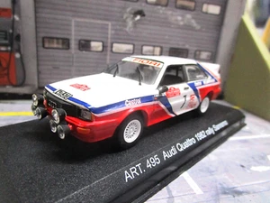 AUDI Quattro Rallye Sanremo 1982 #7 Cinotto Klippan Castrol Detailcars RARO 1:43 - Foto 1 di 5