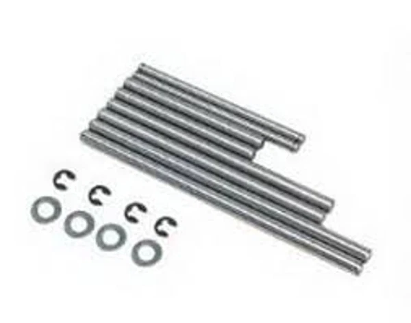 SST HSP 88209 Suspension Arm Hinge Pins+E-Clips for HSP Himoto Amax Sst 1:8 - Immagine 1 di 1