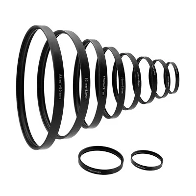 Filter Adapter Ring 49/52/55/58/62/67/72mm Female to Female Lens Adapter Ring - Image 1 of 4