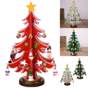 2024 Christmas Advent Calendar 24Days Countdown Advent Calendar Wooden XmasTree* - Picture 1 of 25