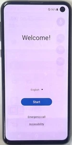 Samsung Galaxy S10e 128GB SM-G970U Unlocked Very Good Smartphone Shadows - Picture 1 of 13