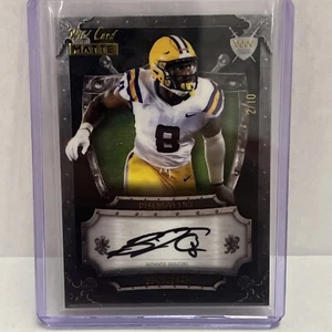 2/10 BJ OJULARI 2023 Wild Card Matte Weekend Warrior ON-CARD AUTO Green Shield - Picture 1 of 3