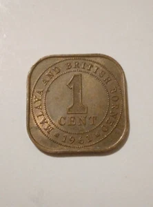 Malaya and British Borneo 1¢ Coin (1961) - Picture 1 of 2
