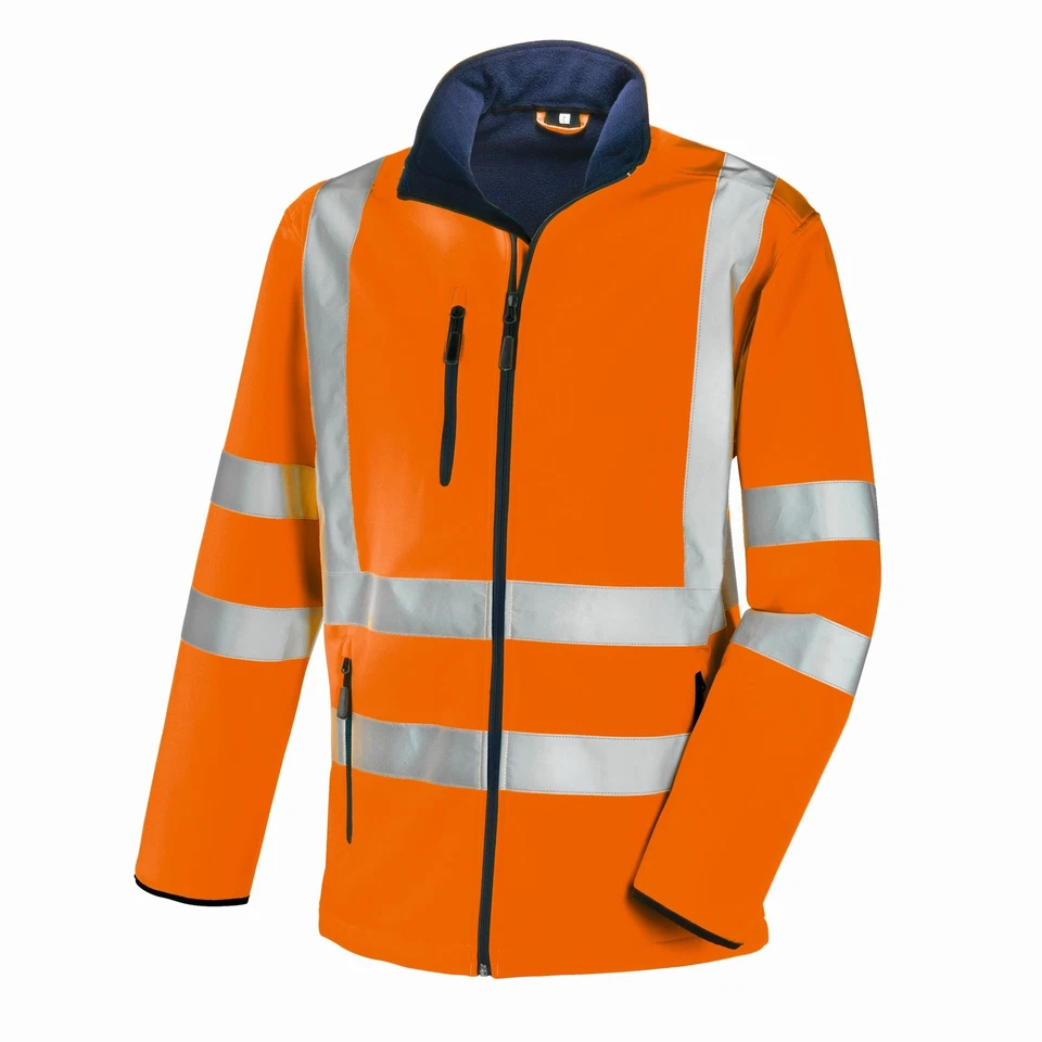 teXXor Warn-Wetterschutz-Softshelljacke Niagara Leuchtorange - Bild 1 von 1