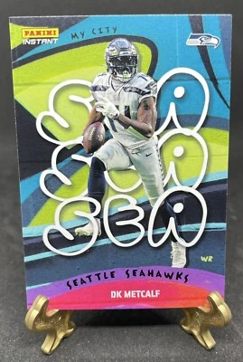 2022 Panini Instant DK METCALF My City Card Seattle Seahawks SP 1/1860 - Image 1 of 2