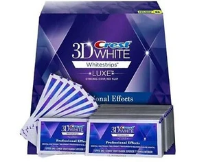 Crest 3D Whitestrips Teeth Whitening PROFFESSIONAL Strip 2/3/4/5 Pouches - Picture 1 of 11