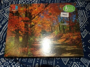 MB Big Ben Country Roads Vermont 1000 Teile Puzzle ungeöffnet 1987 - Bild 1 von 3