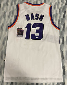 Steve Nash Phoenix Suns Autographed Jersey HOF Brooklyn Nets JSA Certified COA