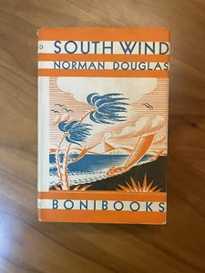 South Wind by Norman Douglas, second printing 1932, hardcover, bonibooks - Picture 1 of 4