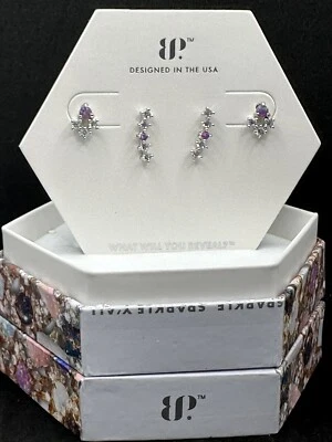 Bomb Party October Birthday RBP6589 "Get It Started " Purple Fire Opal NEW - Image 1 of 3