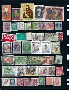WORLDWIDE: 1 scansione dei primi francobolli BENE USATO/NUOVO 90209 - Foto 1 di 1