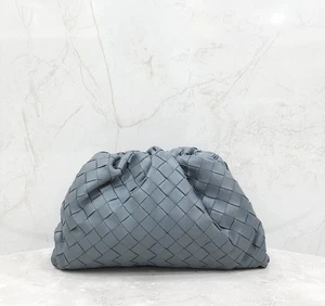 Bottega Veneta New Intrecciato Dumpling Tin Pouch 698895 149230010 - Picture 1 of 9